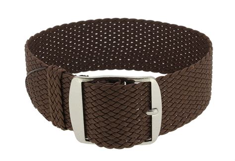 Minott Uhrenarmband Perlon Durchzugsband Textilband 28691.